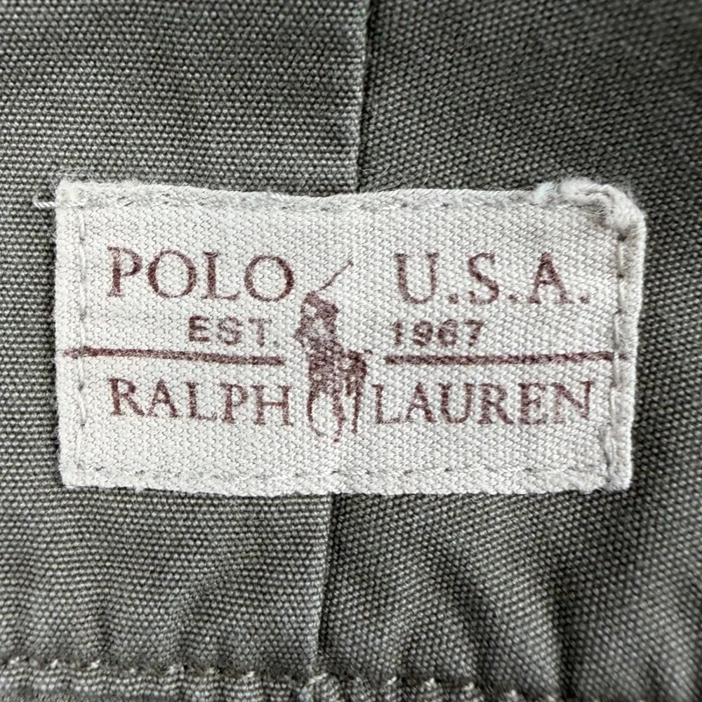 Polo Ralph Lauren Hammond Pant Mens 38x28.5 Khaki Tan Pleated Chino Trousers